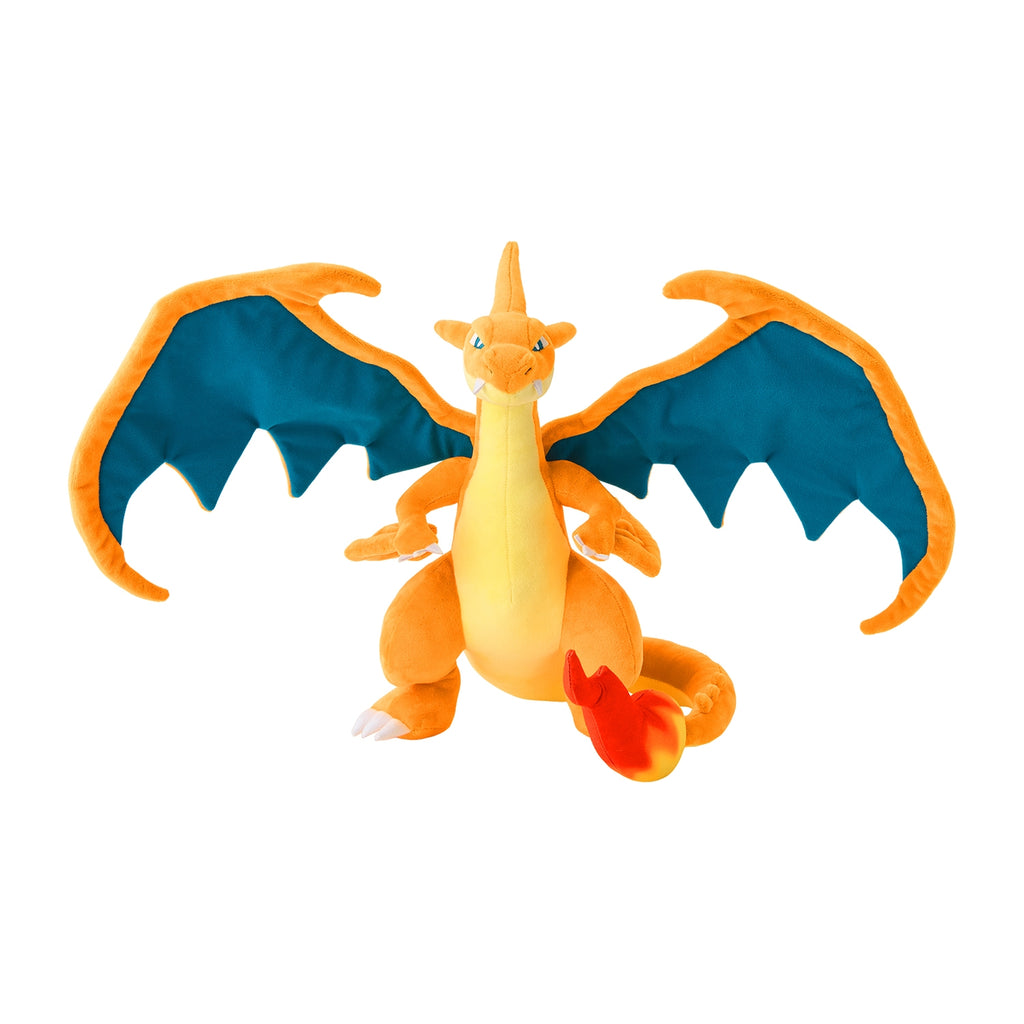 Pokemon Mega Charizard Y plush, detailed face from Japan