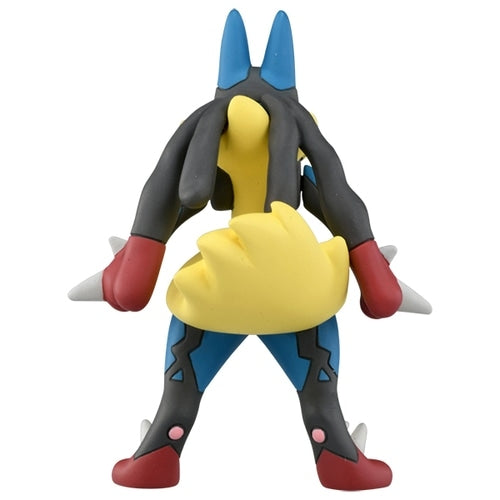 Japanese Mega Lucario figure with unique packaging from Pokemon Center