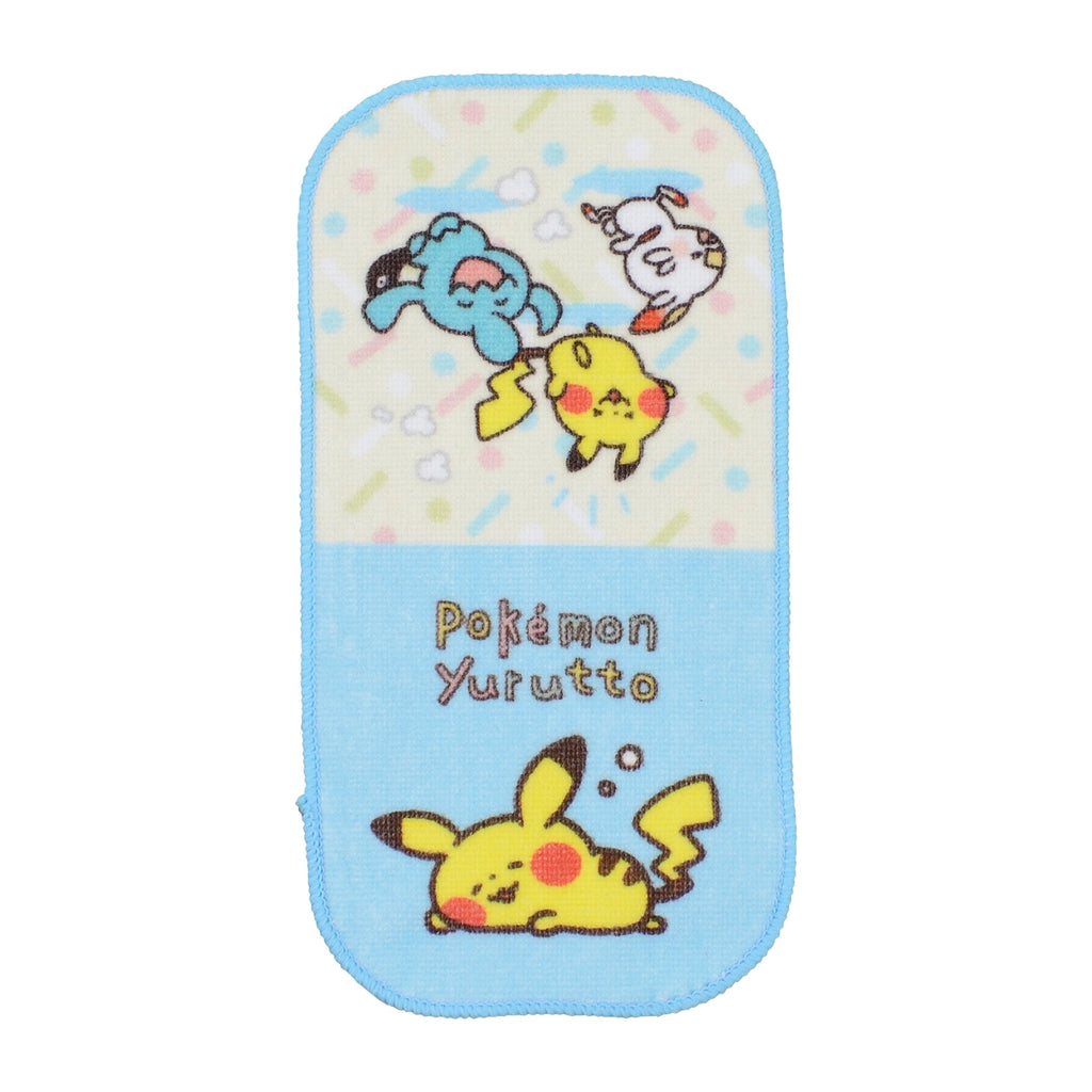 Pokémon Yurutto pocket towel, fun anime pattern from Japan