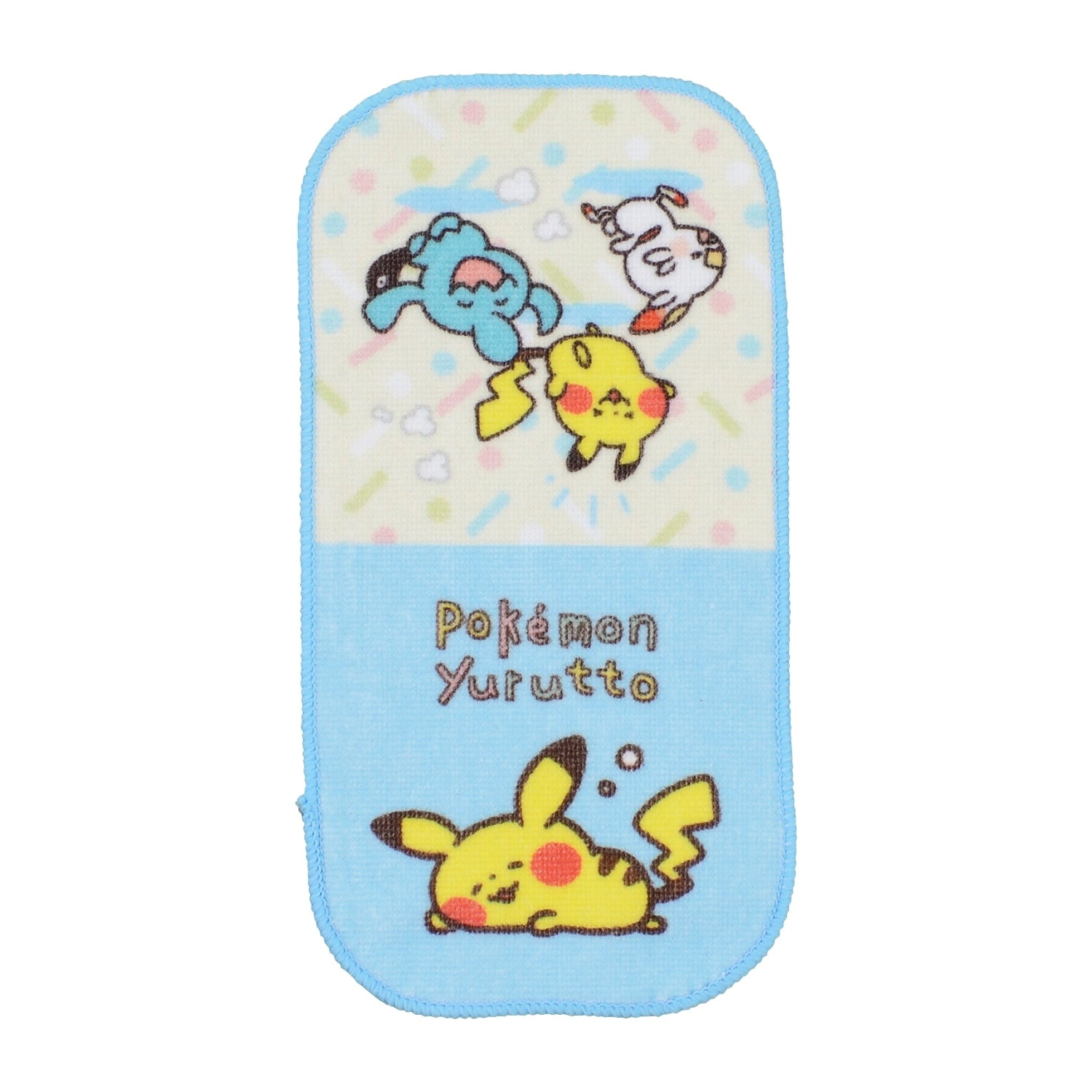Pokémon Yurutto pocket towel, fun anime pattern from Japan