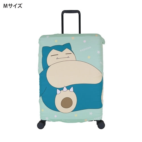 Snorlax Suitcase Cover from Japan with colorful artwork