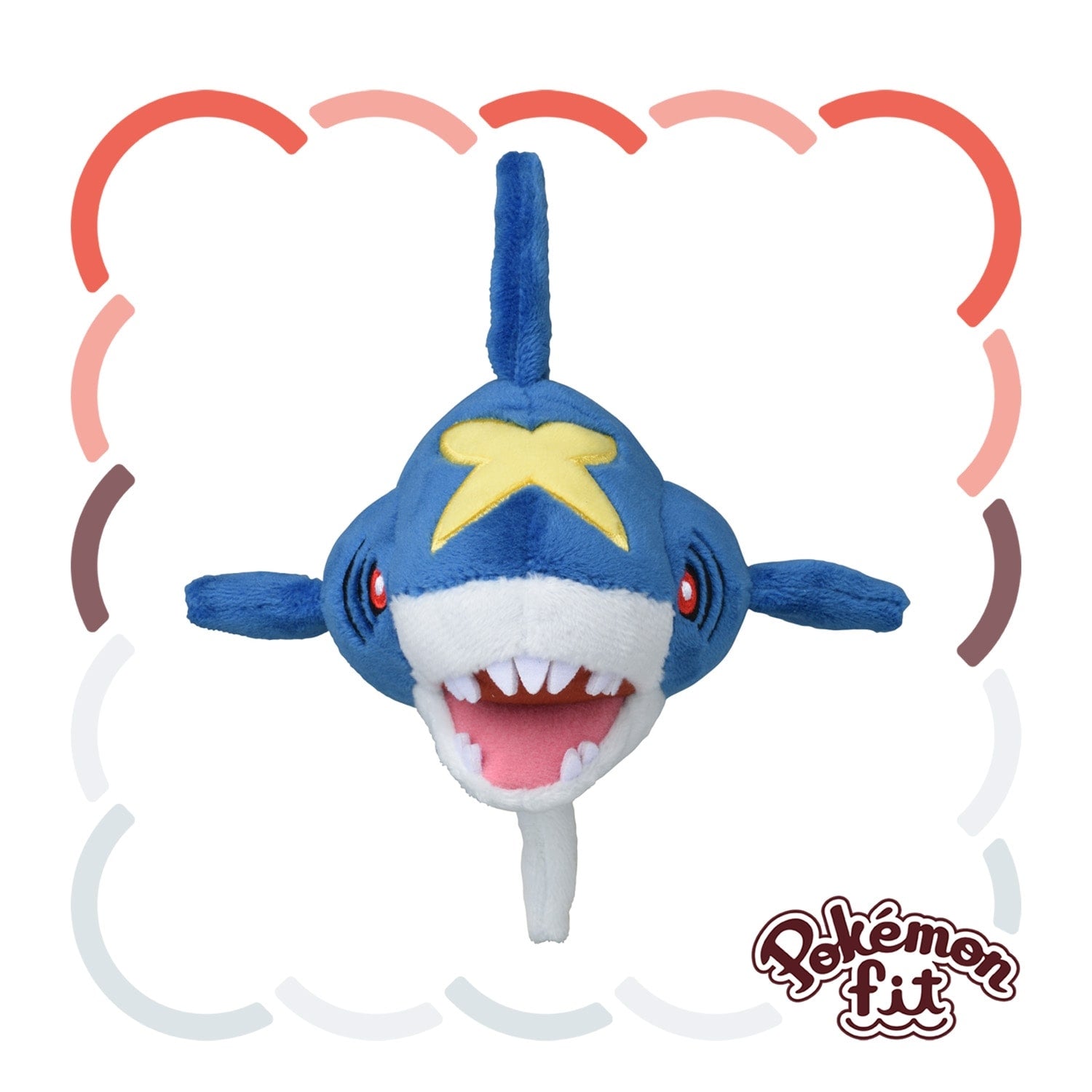 Pokémon fit Sharpedo (#319) Official Plush – Pokémon Center Japan