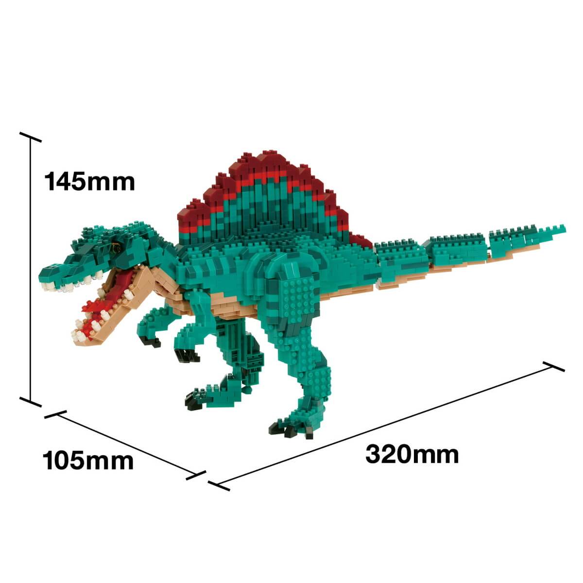 Nanoblock Dinosaur DX Spinosaurus