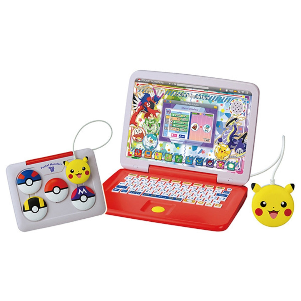 Pikatto Academy PC set with mouse from Japan, featuring colorful anime design