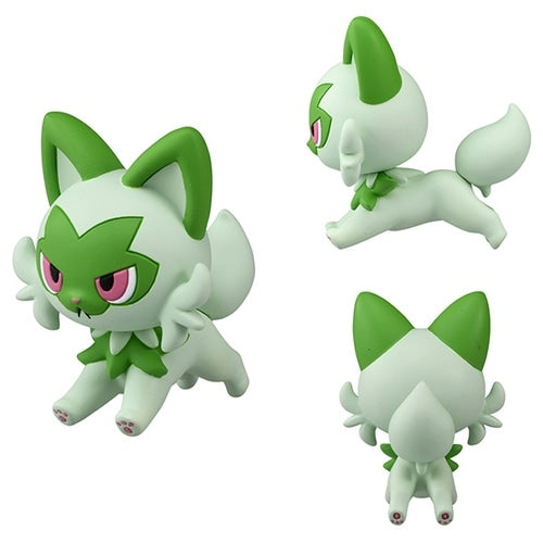 Monster Collection Pokedelze Nyaoha figure and packaging, shipped from Japan
