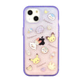 Pokepiece IIIIfit Clear iPhone 14/13 Compatible Case Purple