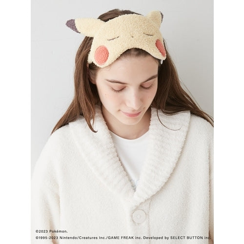 Baby Moco Pikachu Eye Mask, adorable Pikachu design, made in Japan