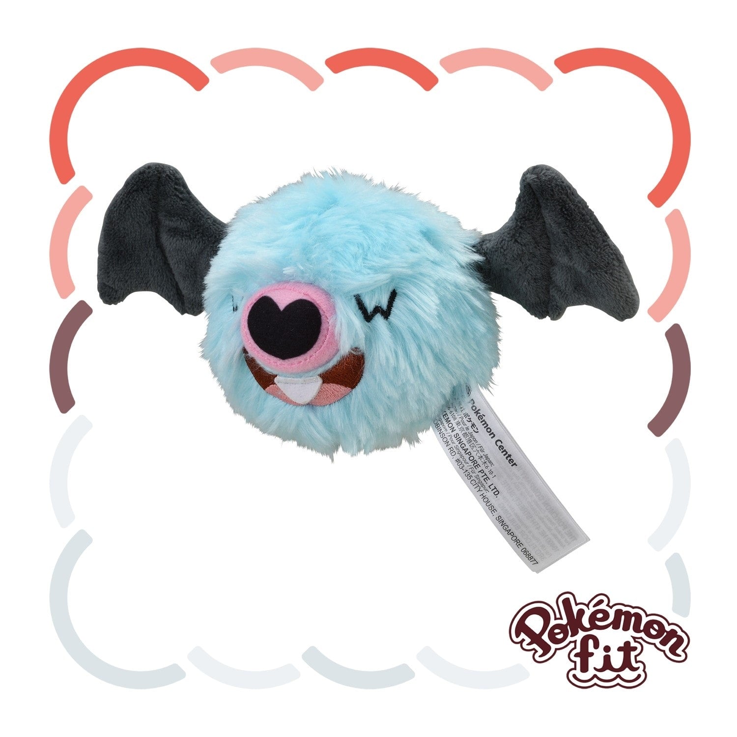 Pokémon fit Woobat (#527) Official Plush – Pokémon Center Japan
