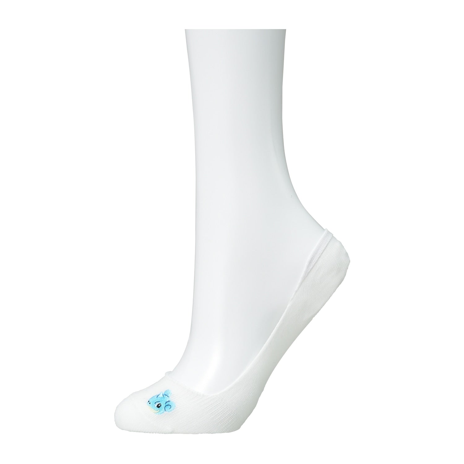 [Choice] Cover socks, shallow shoes, one point plain color, Laplace WT (23-25cm)