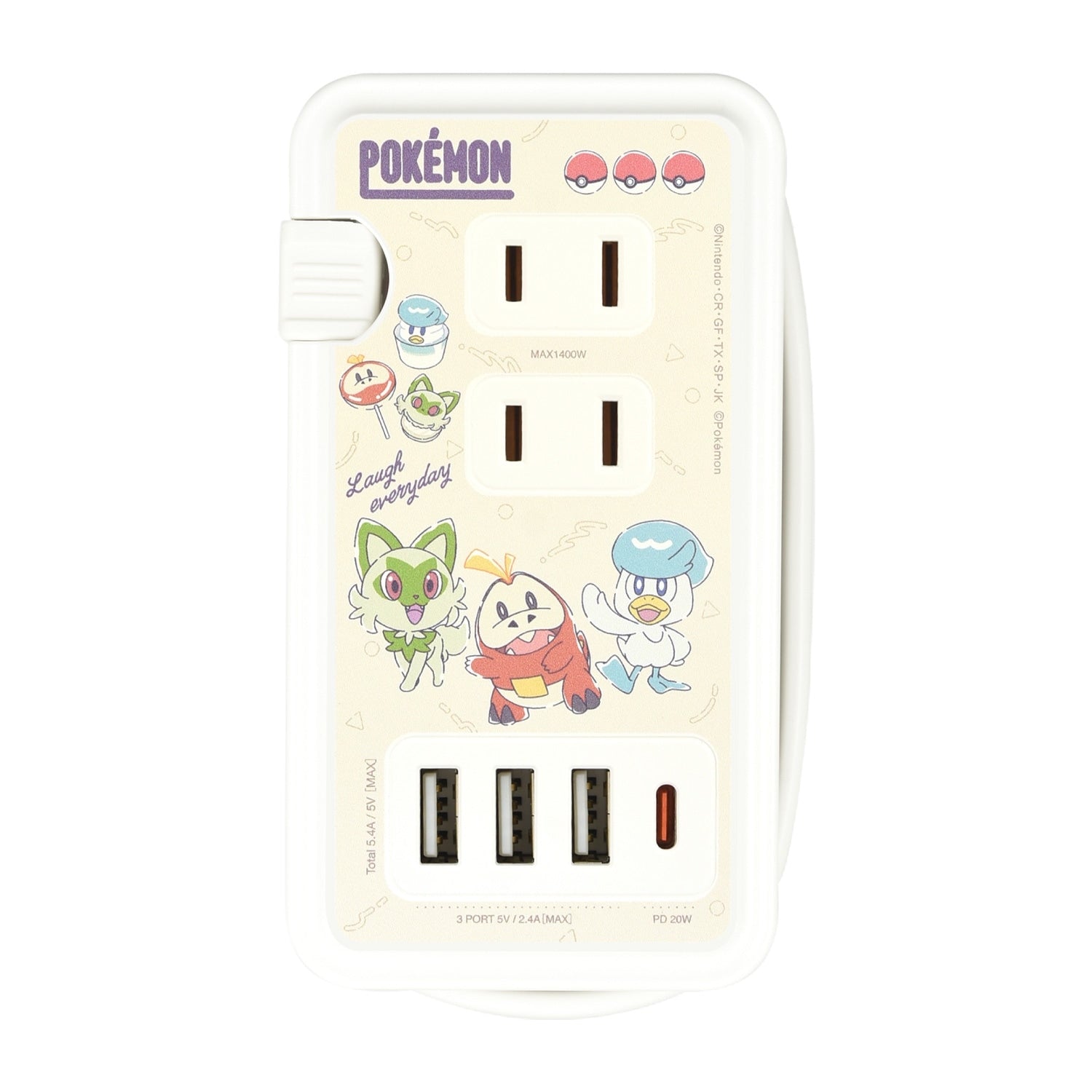 AC tap with USB/USB Type-C Nyaoha & Hogeta & Kwass 916A