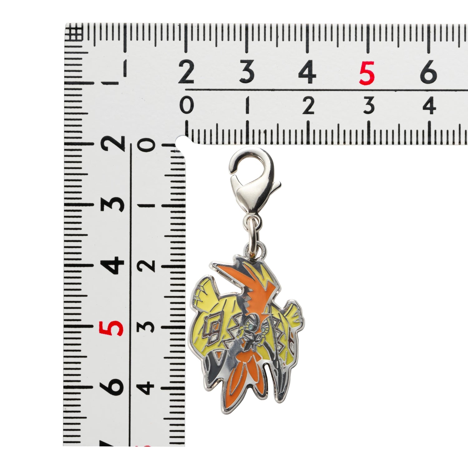 National Encyclopedia Metal Charm from Japan, shiny metal finish