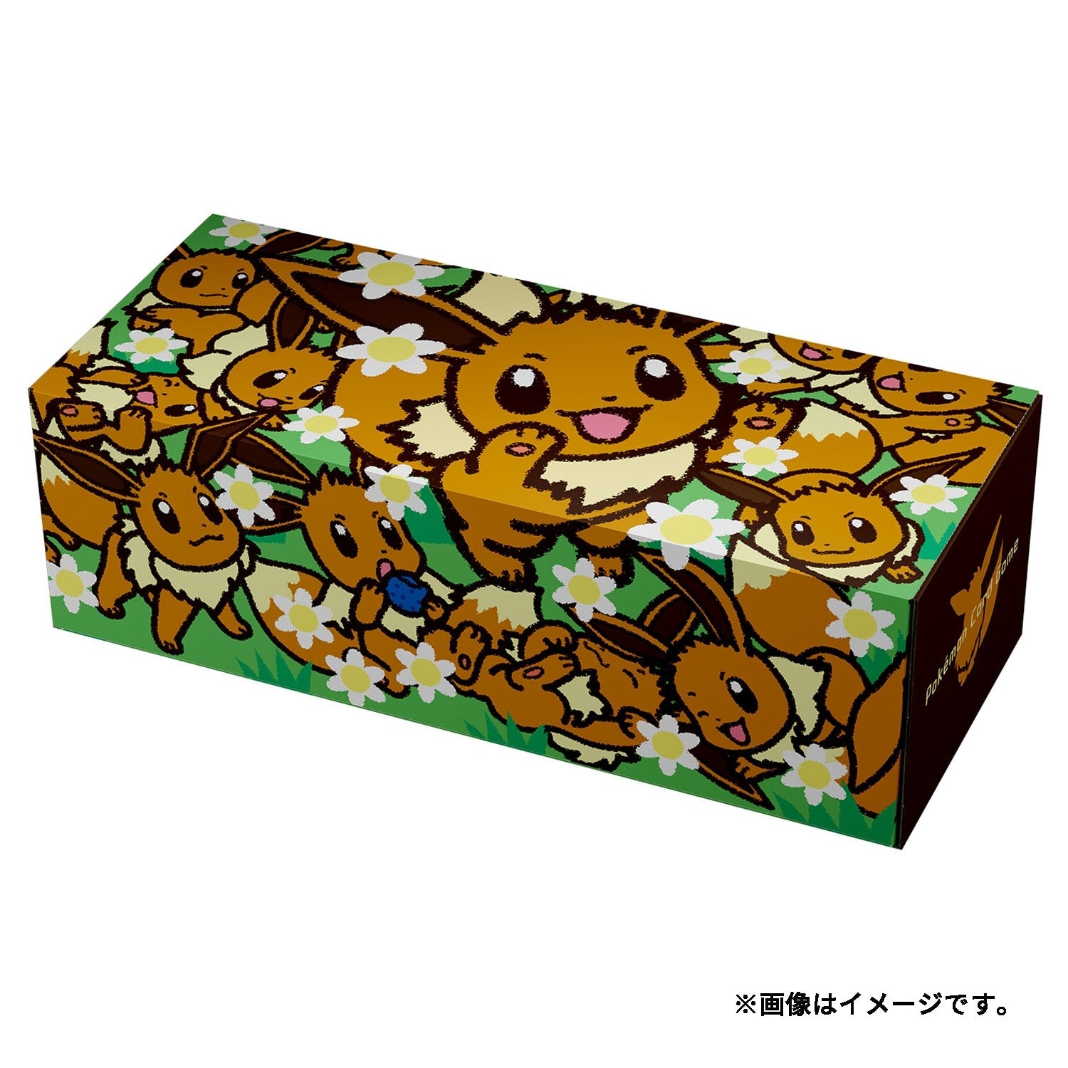 Pokemon Card Game Long Card Box Eevee Large Collection
