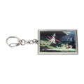 Mirai B Pokemon metal keychain with intricate design from Japan