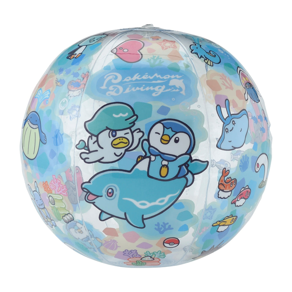 Pokémon Beach Ball from Japan, inflated beach ball with Pokémon design