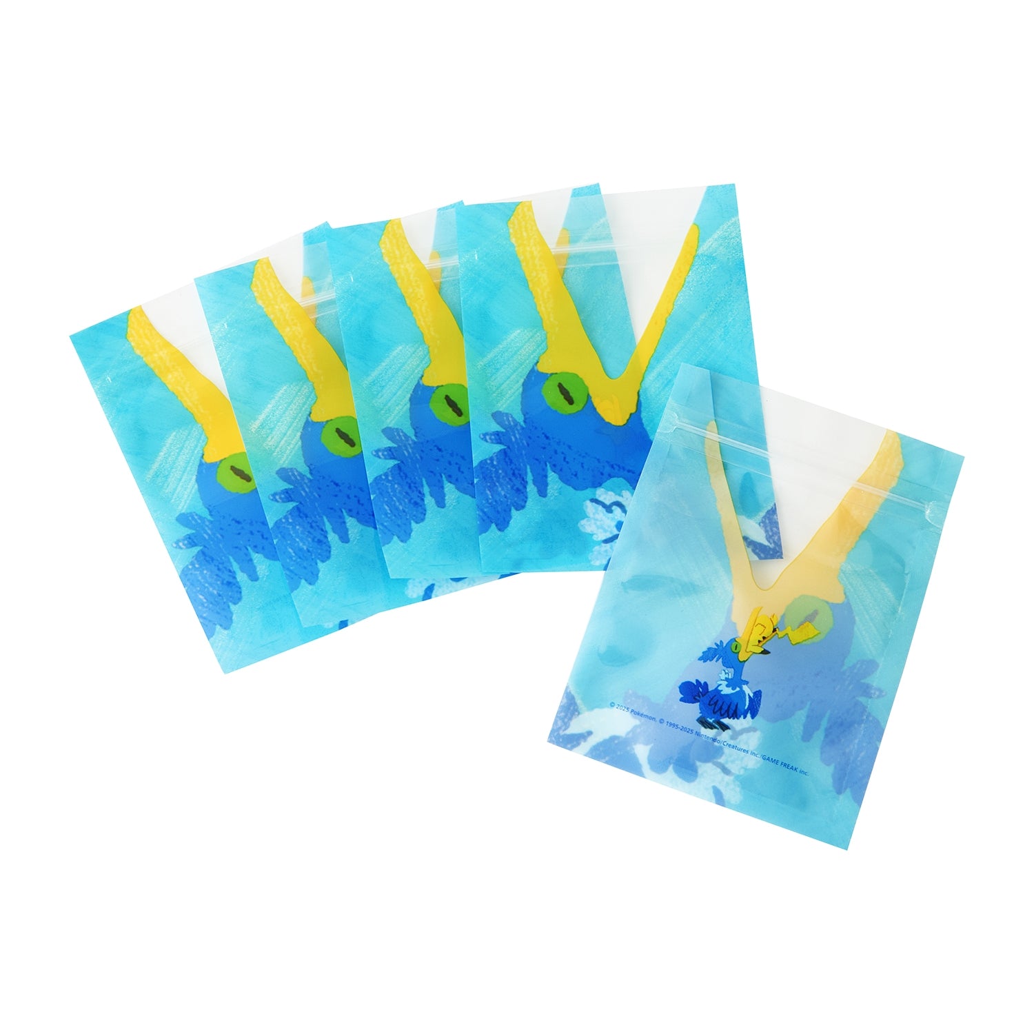 Set of 5 zipper bags Uuu