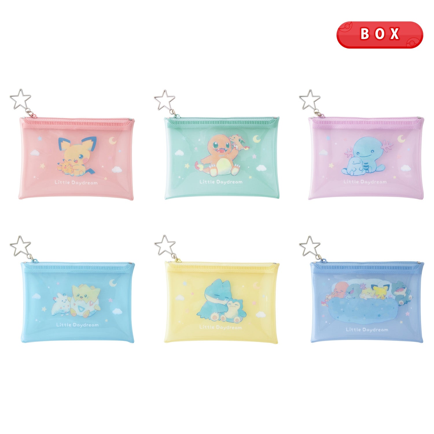 Mini clear pouch collection Little Daydream BOX