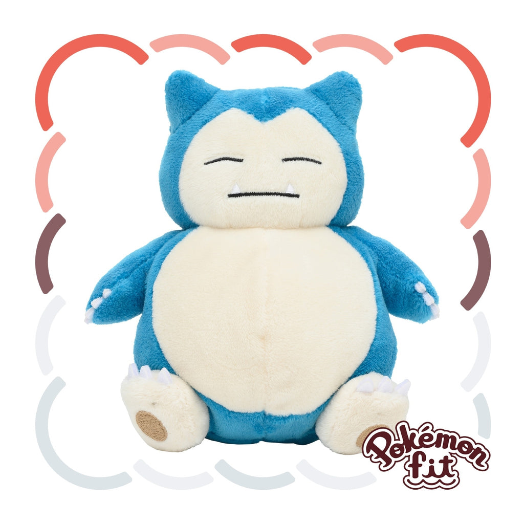 Pokémon fit Snorlax (#143) Official Plush – Pokémon Center Japan