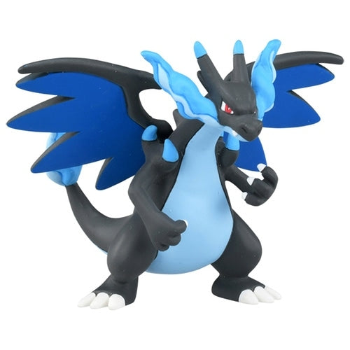 Japanese Mega Charizard X figure, collectible Pokemon merchandise, ships from Japan