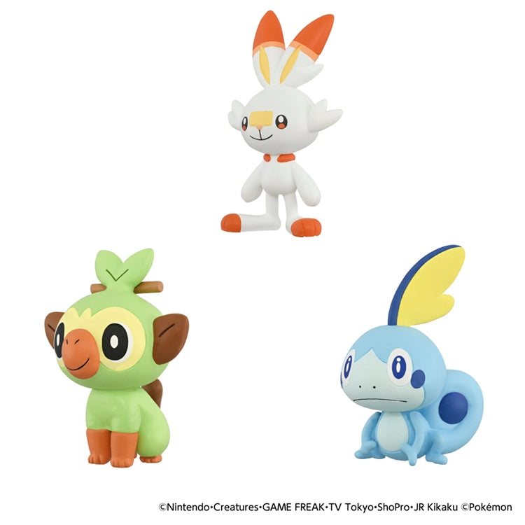 Authentic Japanese Pokemon figures with unique designs inspired by anime series from Japan