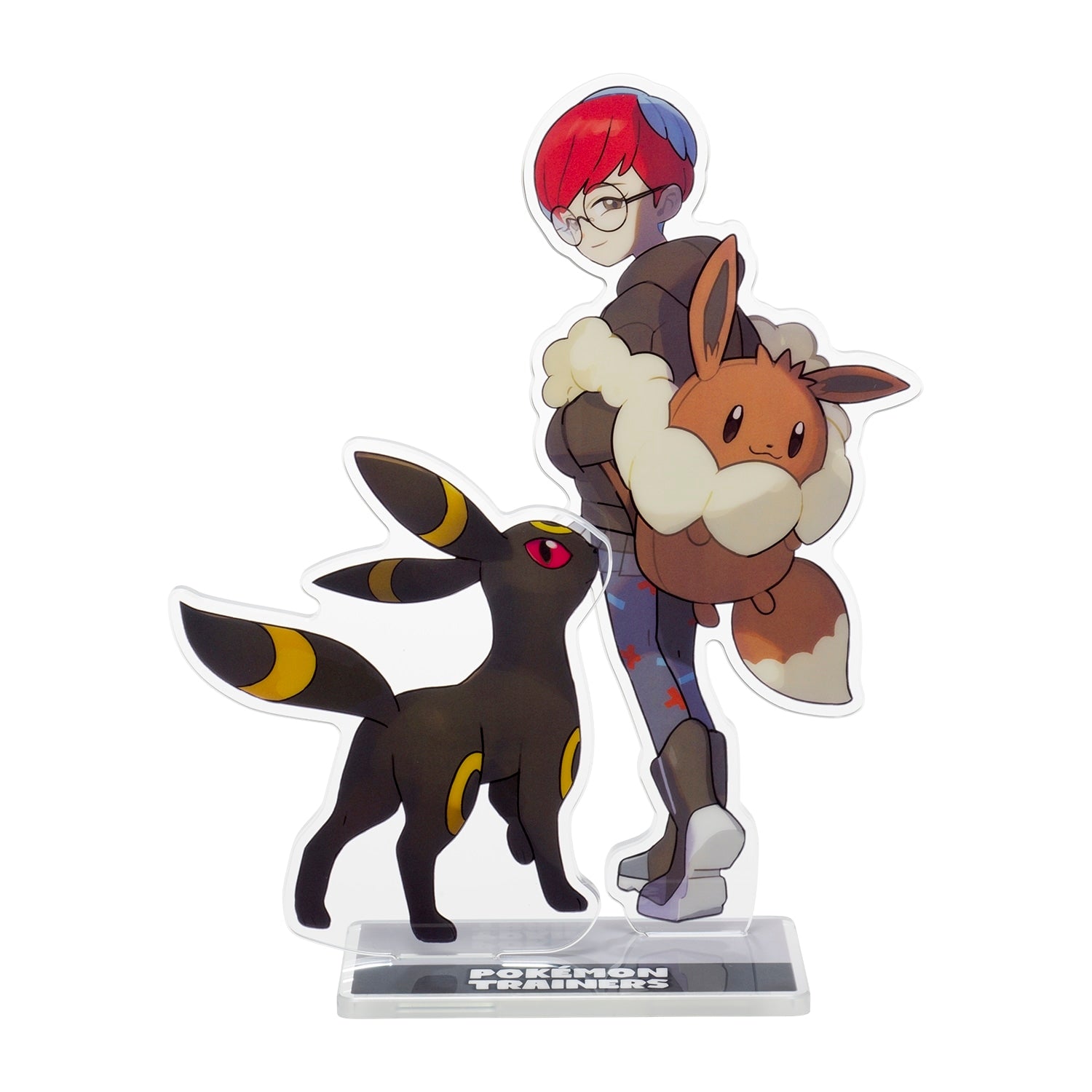 Official Pokemon Center Japan licensed Acrylic Stand with Dark-type Umbreon from Japan
