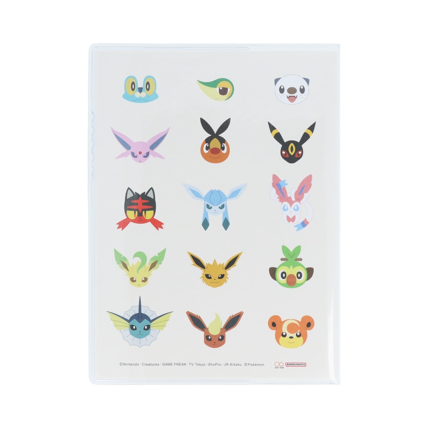 Authentic Pokemon Notebook from Japan, showcasing official Pokemon Center logo and high-quality construction