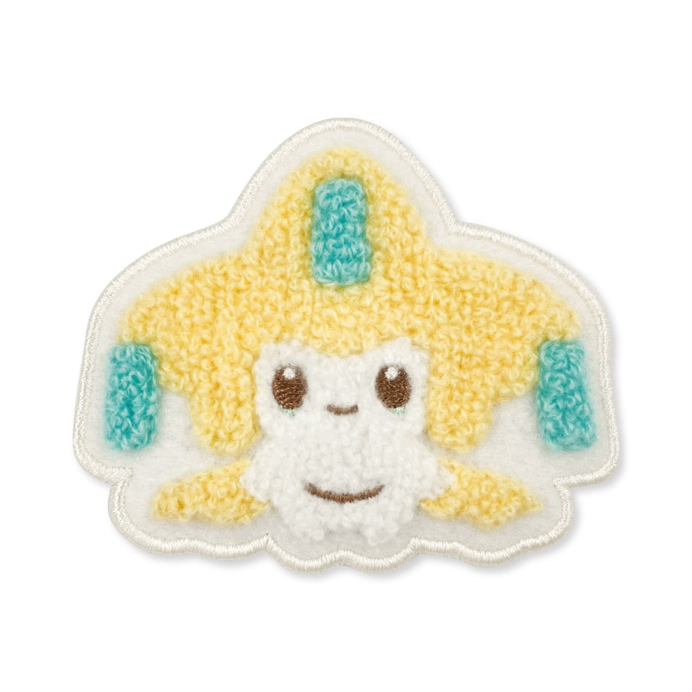 Jirachi enamel pin with steel/psychic type design from Japan