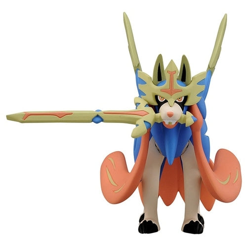 Japanese anime Zacian figure with rare design from Japan