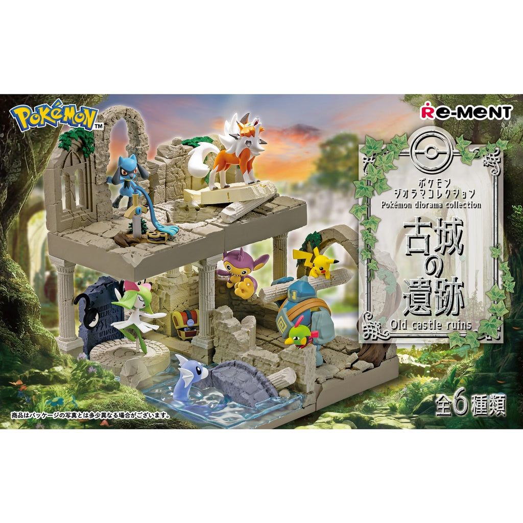 Pokemon Diorama Collection Old Castle Ruins