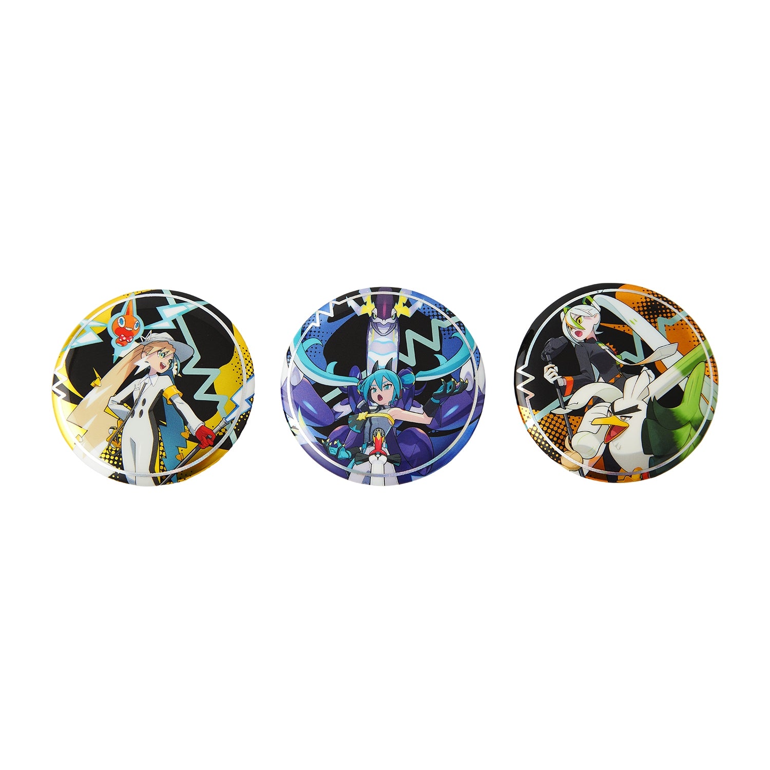 Close-up of Pidgeot enamel pin from Pokemiku 18 Harmony Stage M!XTUИ3 set, made in Japan
