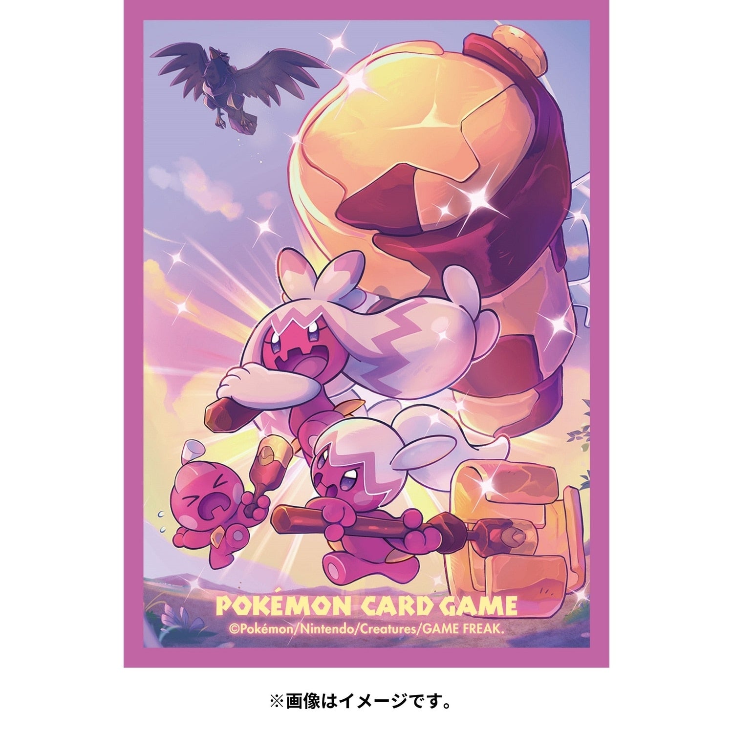 Pokemon TCG Deck Sleeves – Shiny Tinkaton (#959) | Japan Exclusive