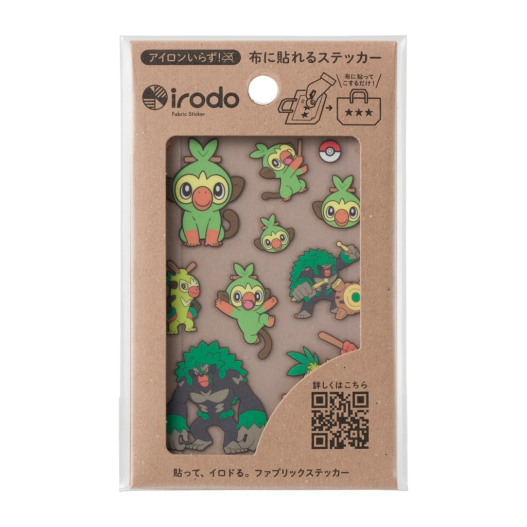 Pokemon Center Japan exclusive sticker with Rillaboom, a rare collectible item from Japan