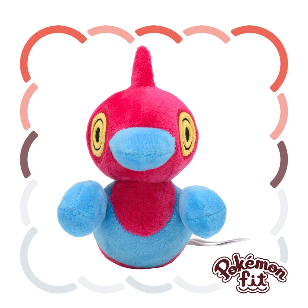 Pokémon Fit Porygon-Z #474 Official Plush — Pokémon Center Japan