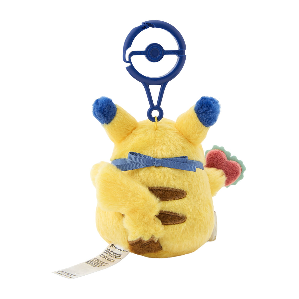 Authentic Japanese Pikachu Diner plushie with Pokemon logo