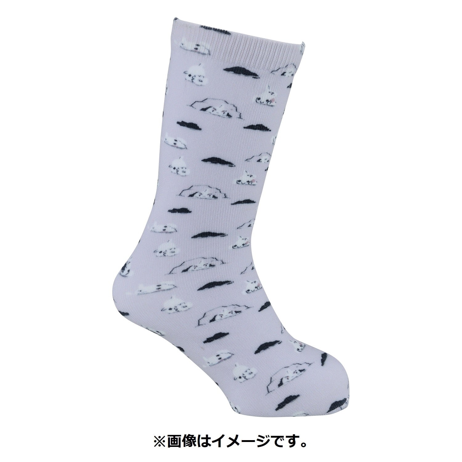 [Choice] Middle socks Pokémon Shirts Yogirasu (25-27cm)