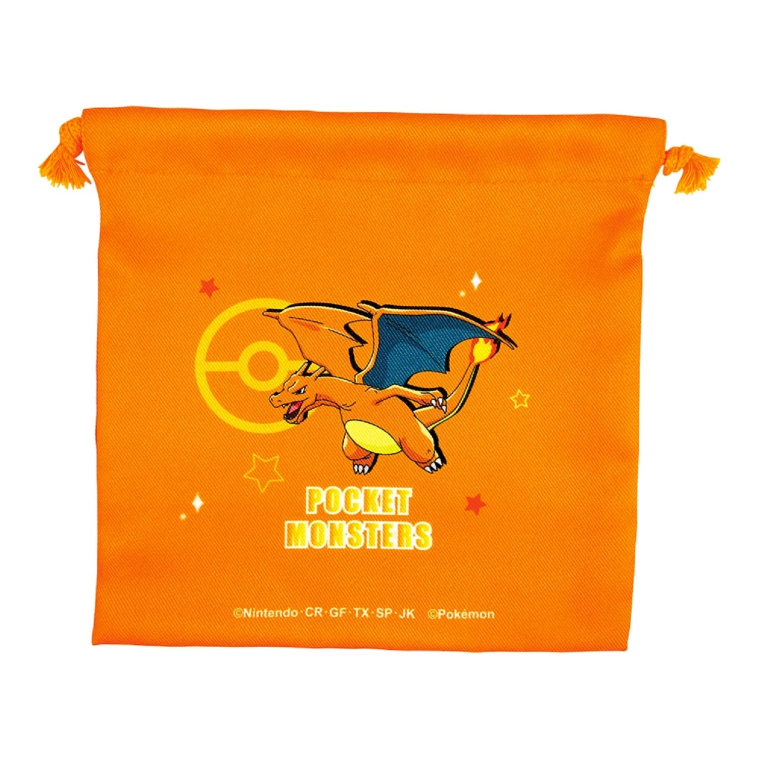 Flat drawstring purse Starlight/Charizard