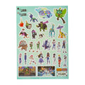 A4PET Seal from Pokemon Center Japan, featuring Zero's Treasure, collectible seal with vibrant colors, sourced from Japan