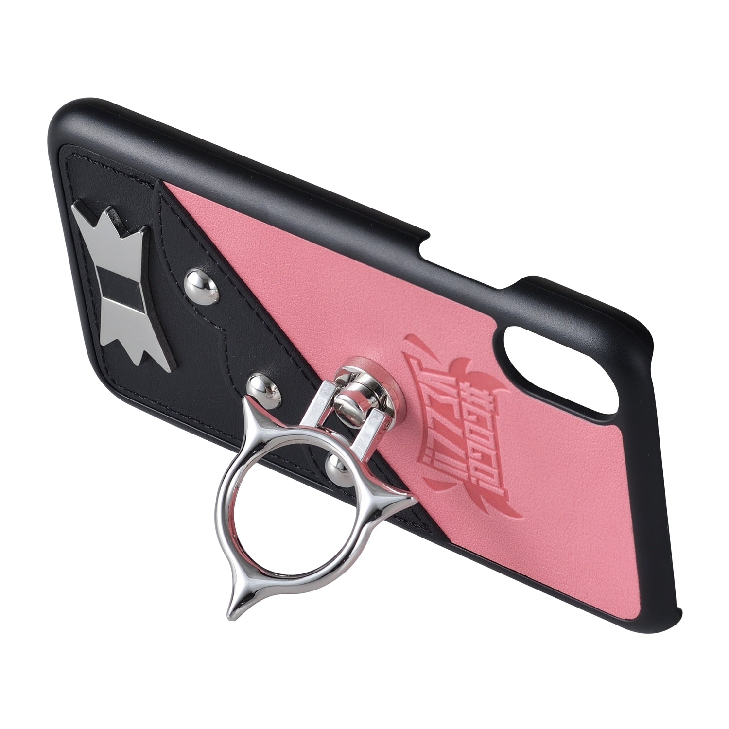 Smartphone cover with ring for iPhone X/Xs #GOGO!YELL!!