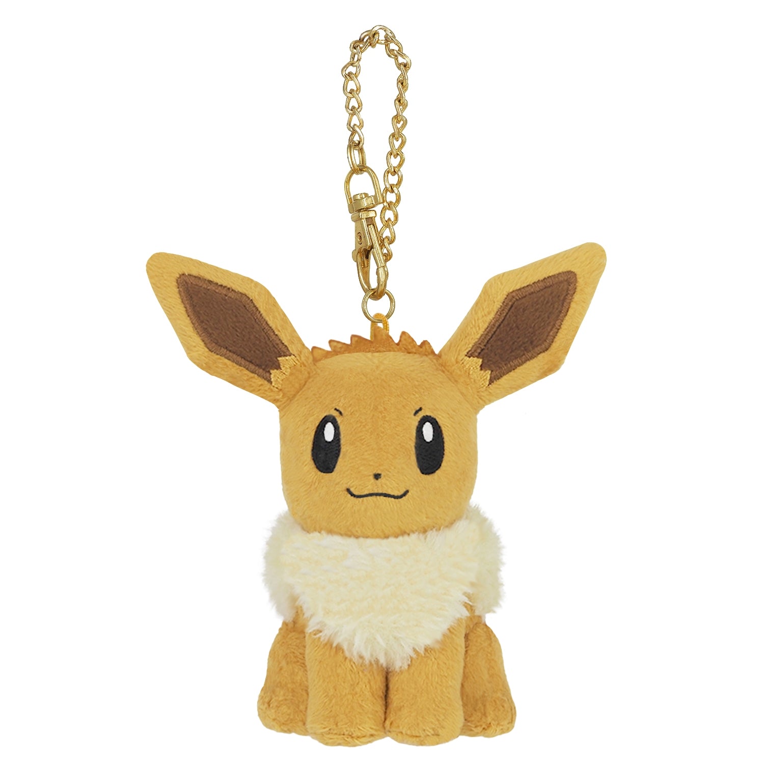 Eevee mascot plushie with cute face from Japan