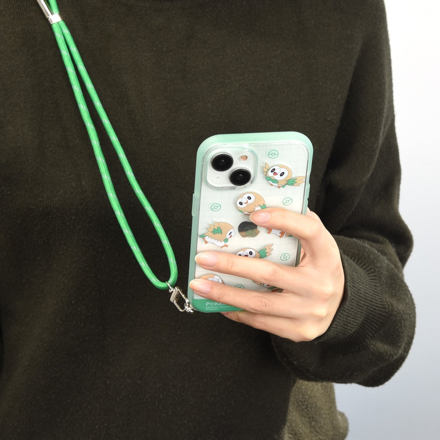 IIIIfit Loop iPhone15/14/13 compatible case Mokuro