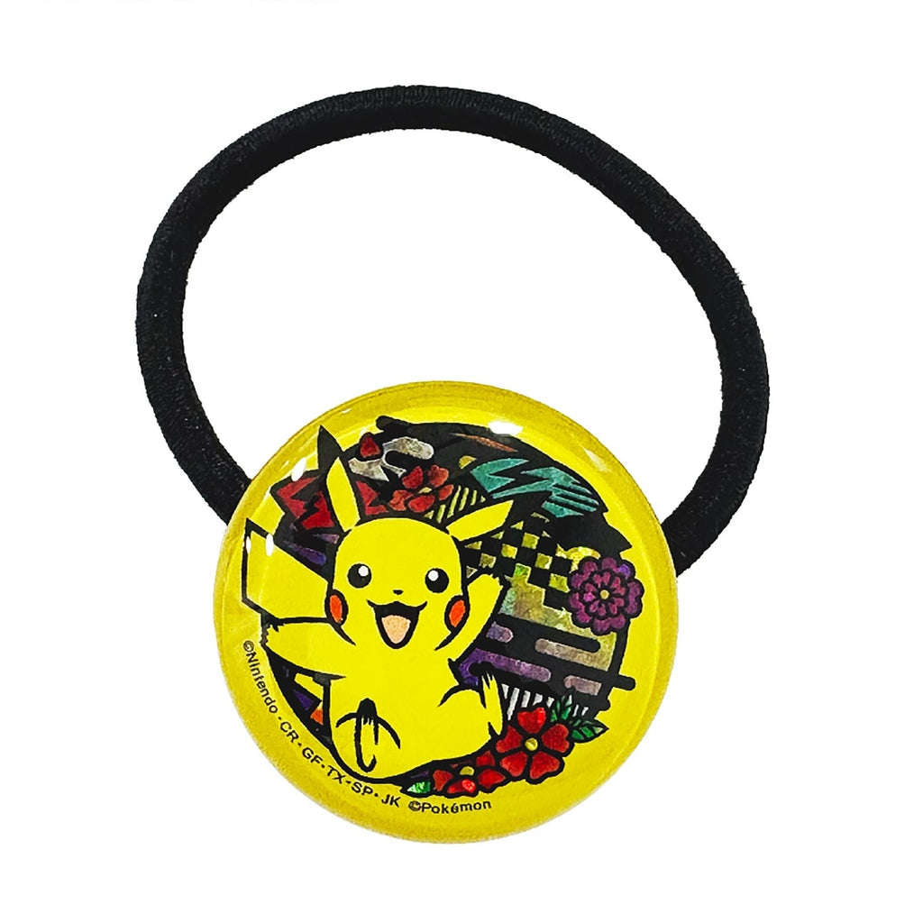 Cutout series glitter hair tie Pikachu B