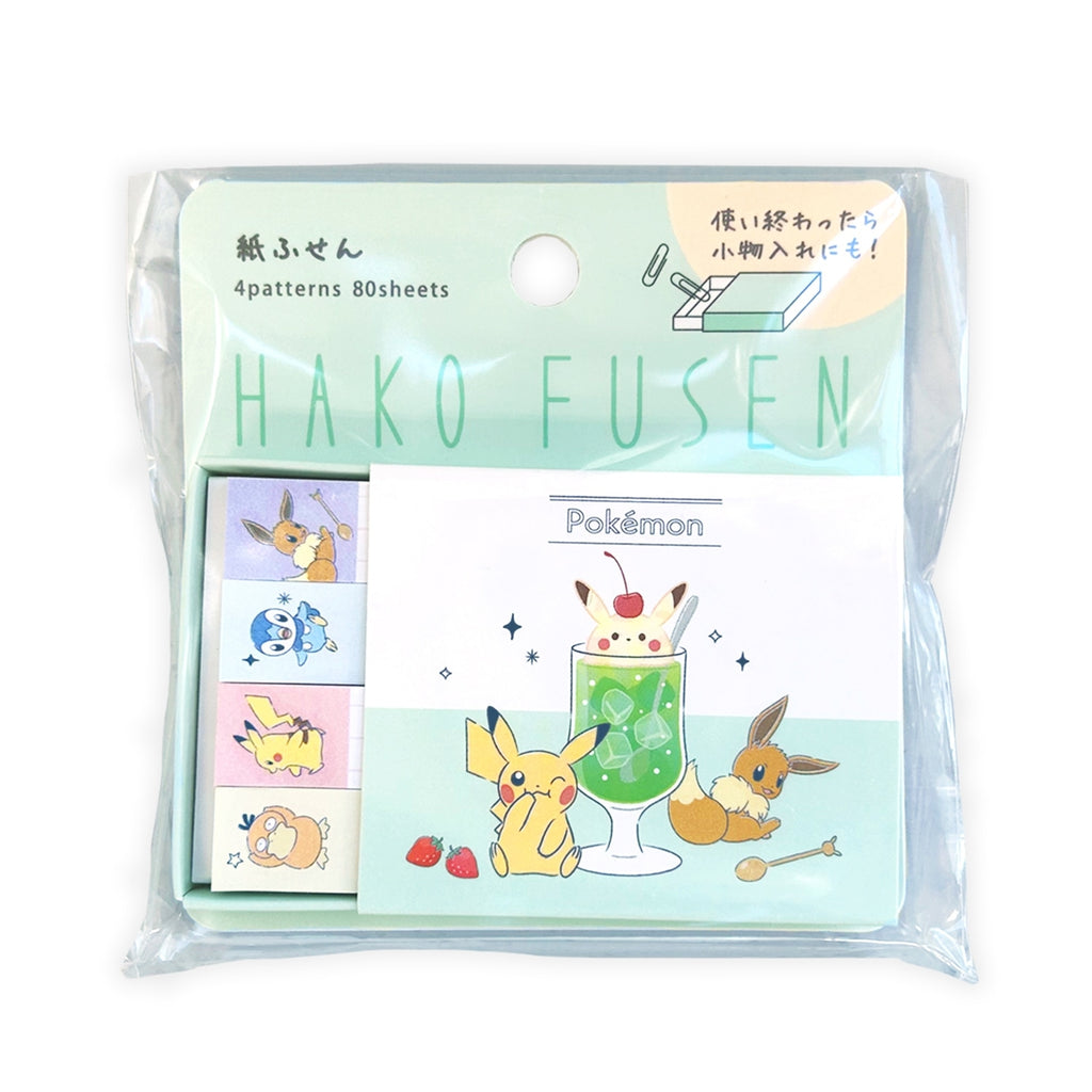 Hakofusen snack time collectible from Japan with colorful Pokemon characters