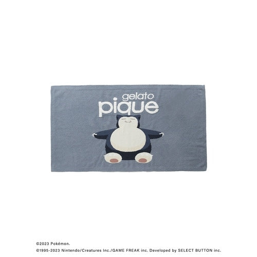 [gelato pique] Baby moco jacquard blanket navy