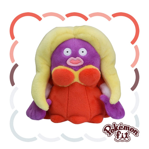 Rougela plush from Japan, cute Pokemon character with pink details