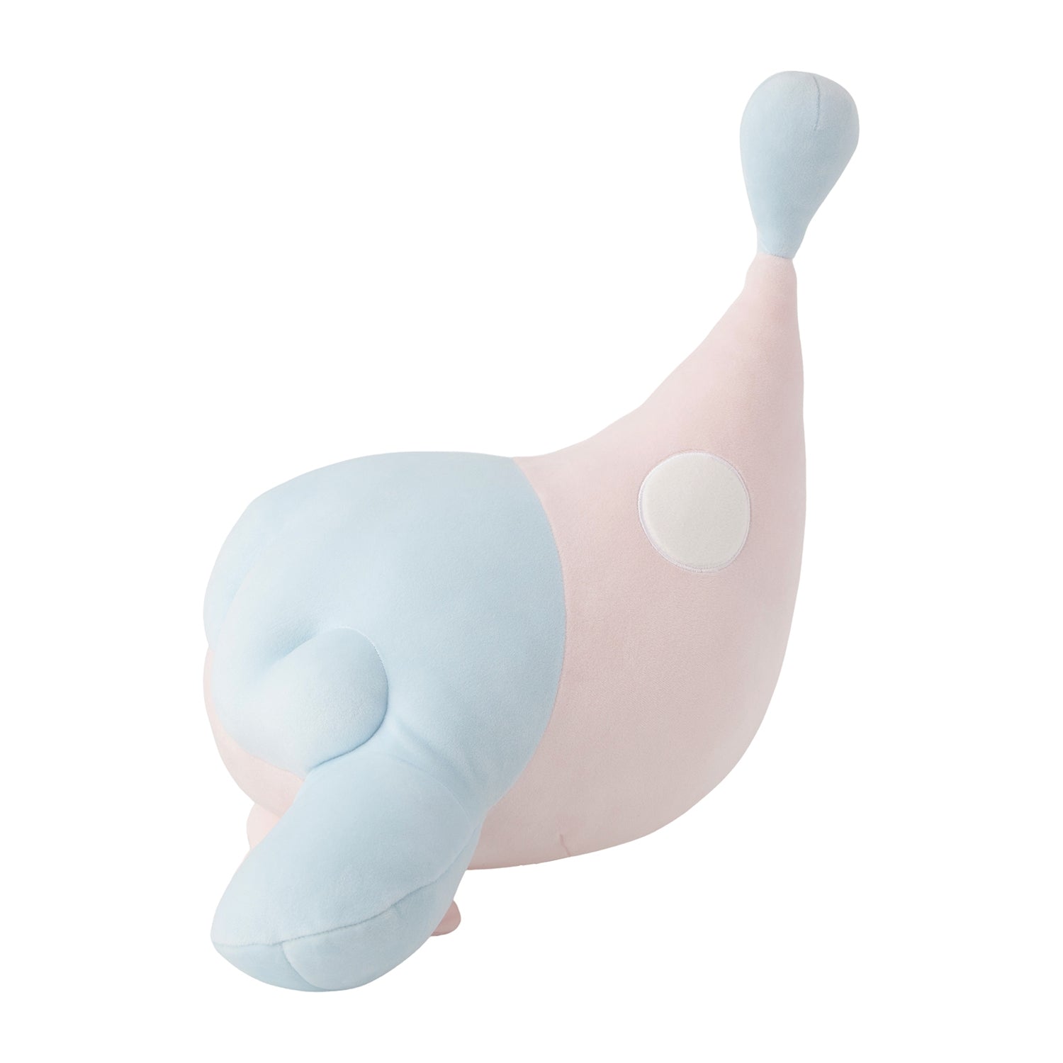 Front view of Mocchiritchi plushie from Japan
