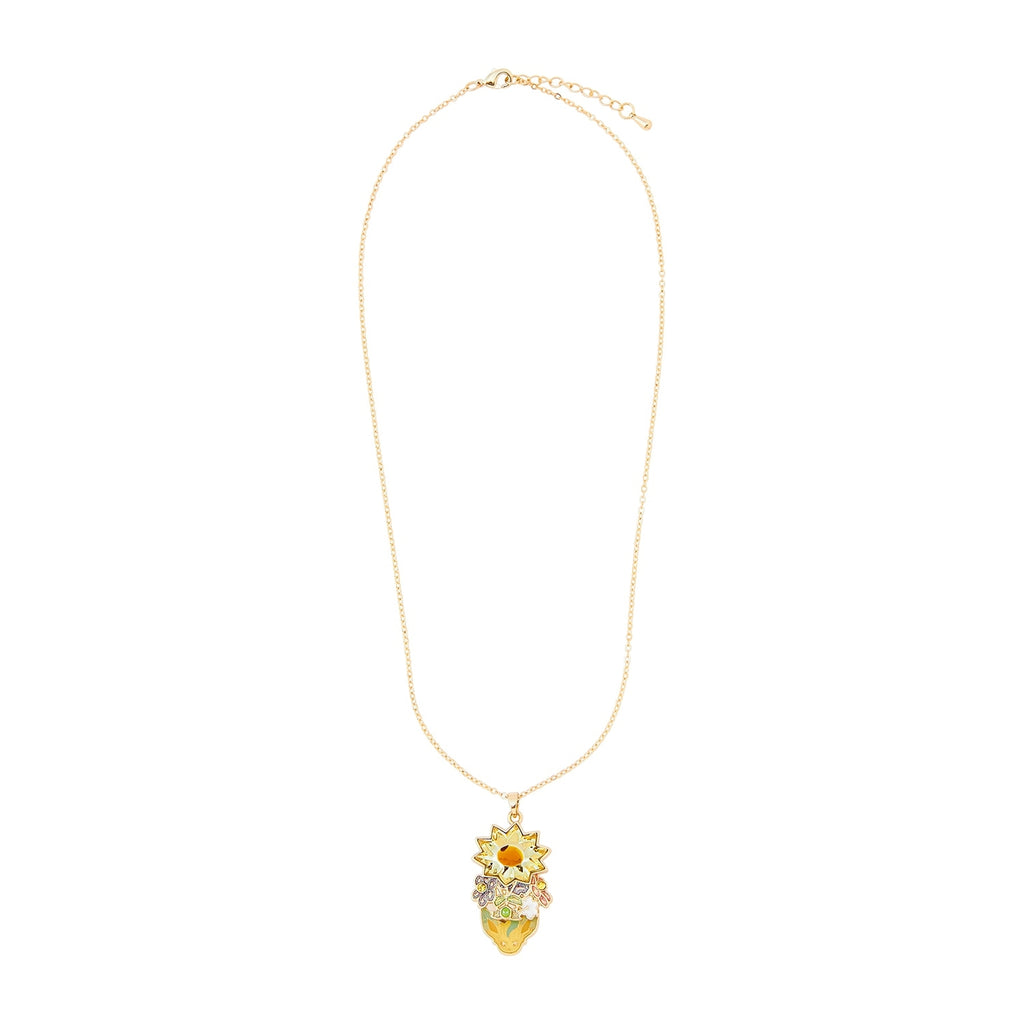 Pokémon Leafeon Necklace with intricate details from Japan