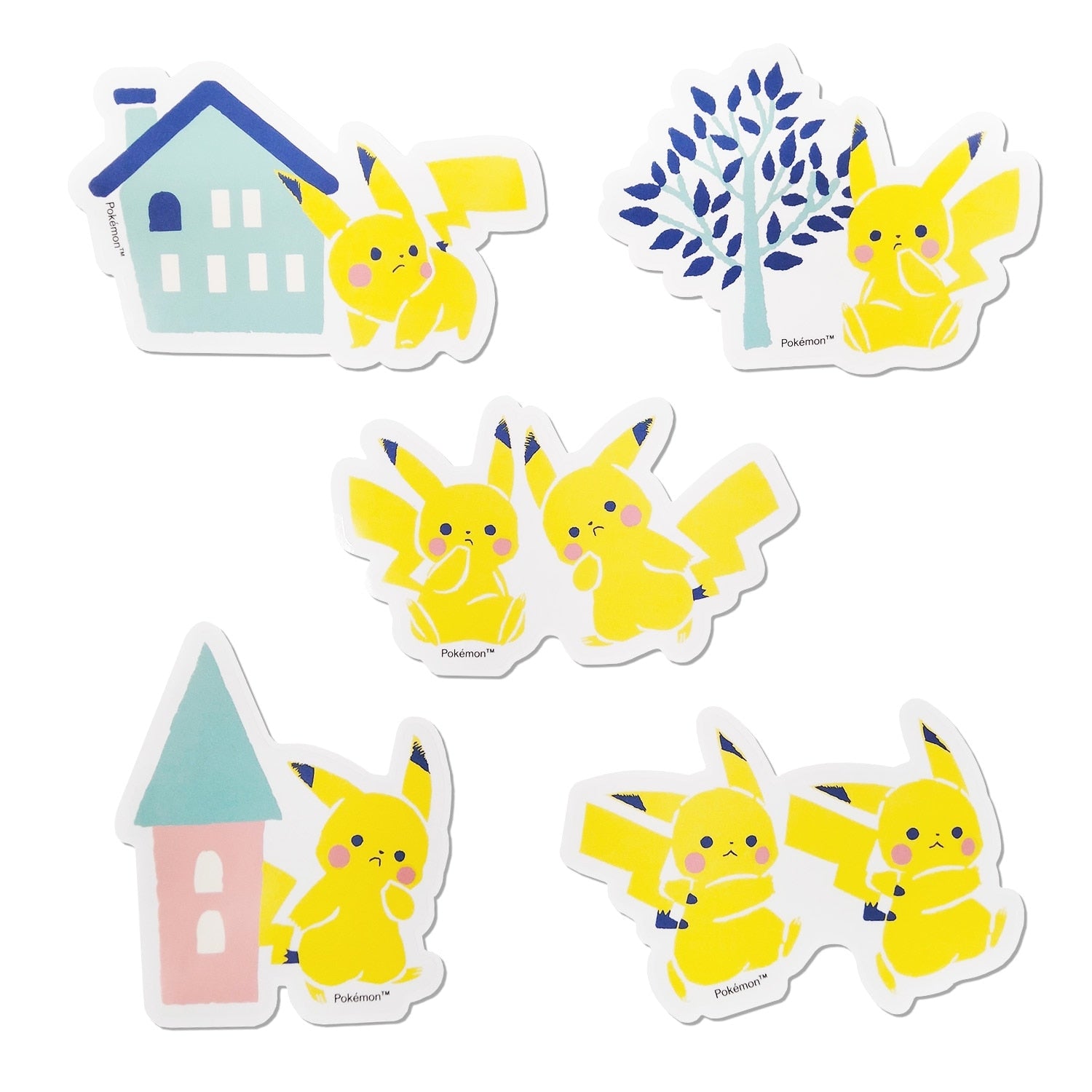 Rare Japanese Pikachu sticker with collectible packaging from Japan