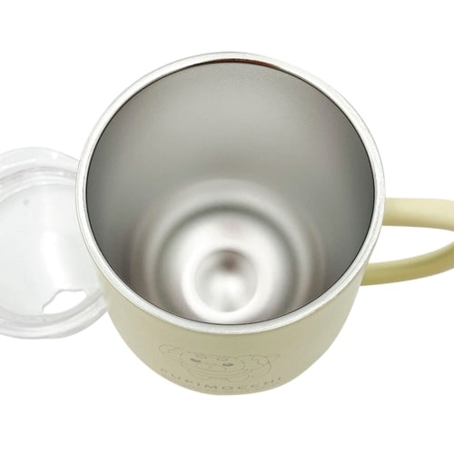 Stainless steel mug with lid Papi Mocchi