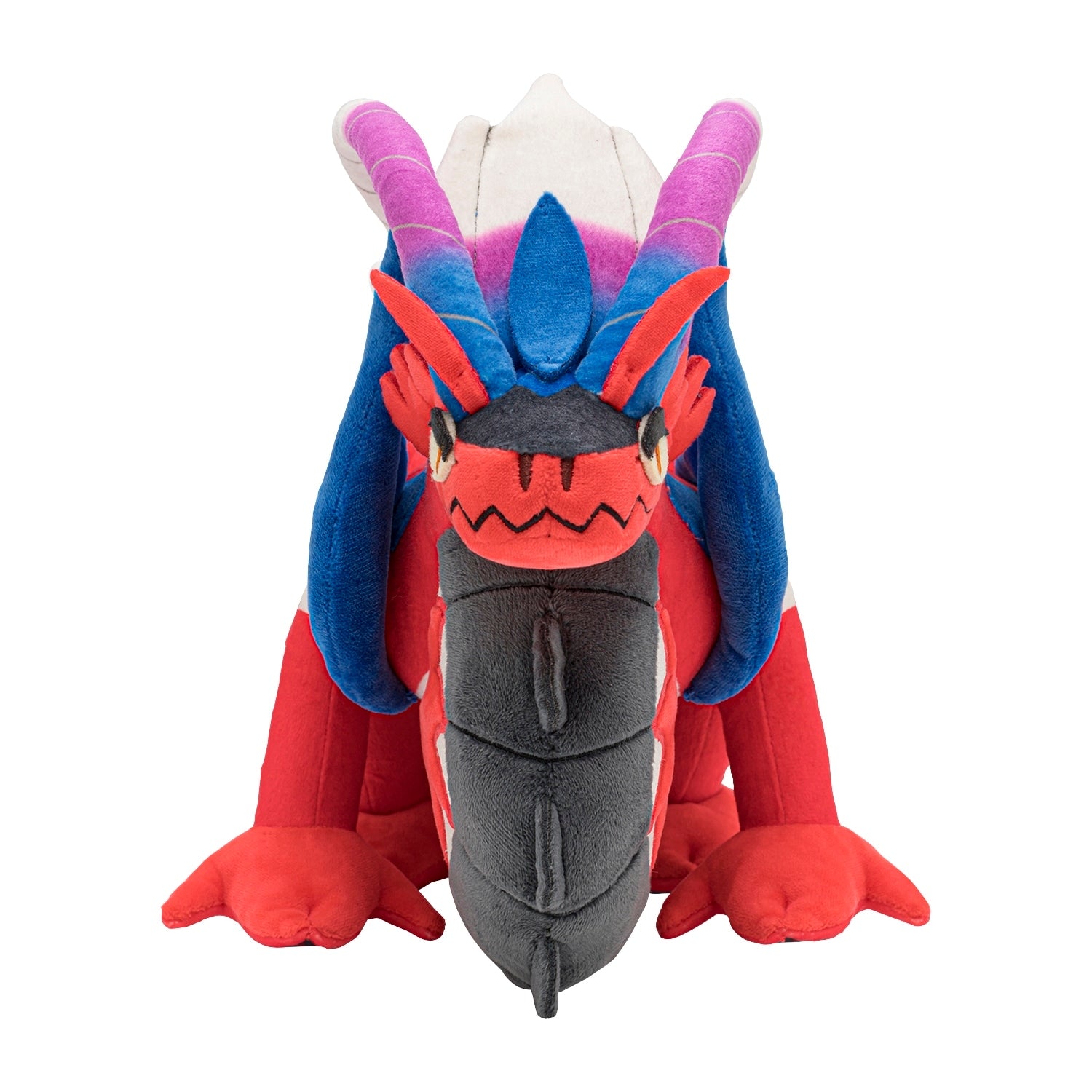 Authentic Japanese Koraidon stuffed toy, vibrant colors