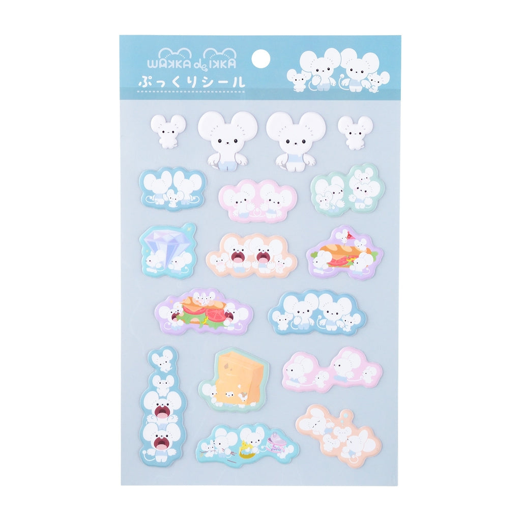 Plump Sticker WAKKA de IKKA from Japan, featuring a cute Pokemon character