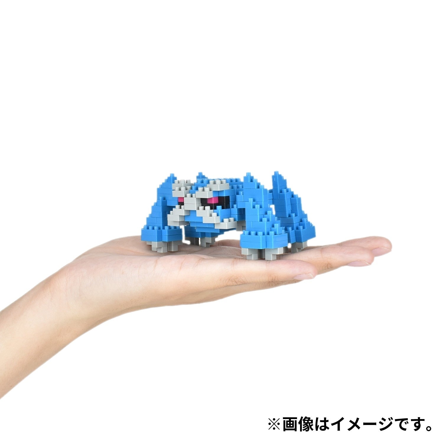 Nanoblock Metagross Pokemon figure with unique design from Japan